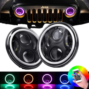 Unidad Redonda Led P/Carro