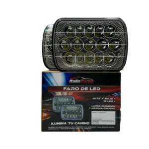 UNIDAD CUADRADA LED 7" SIN ARO