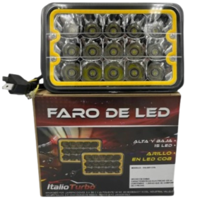 UNIDAD CUADRADA LED 5" CON ARO