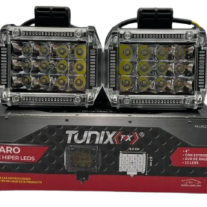 Faro de 12 LED con aro