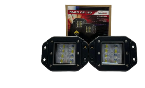 FARO LED CON LUPAS
